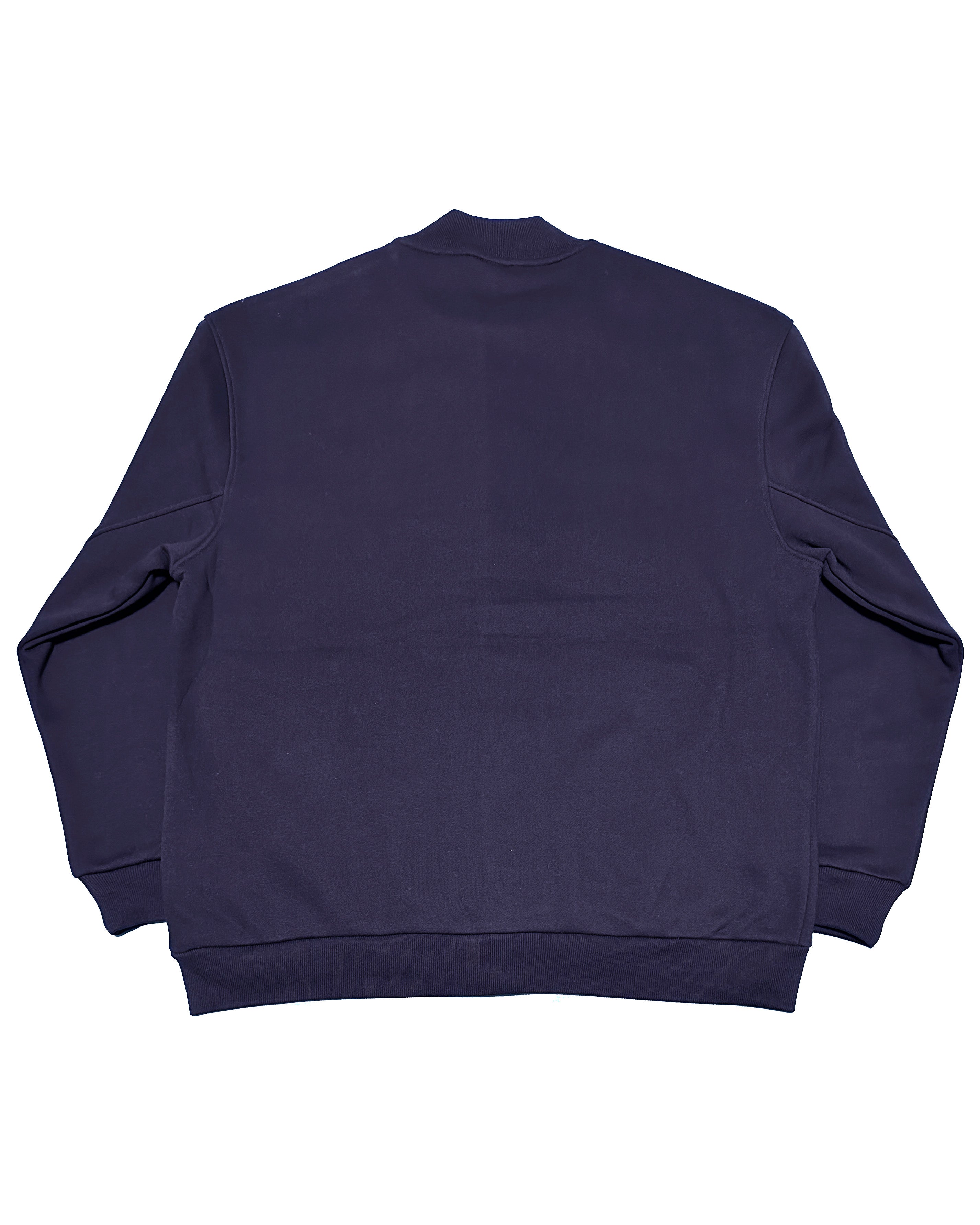 Basic One Point Sweat JKT - Navy