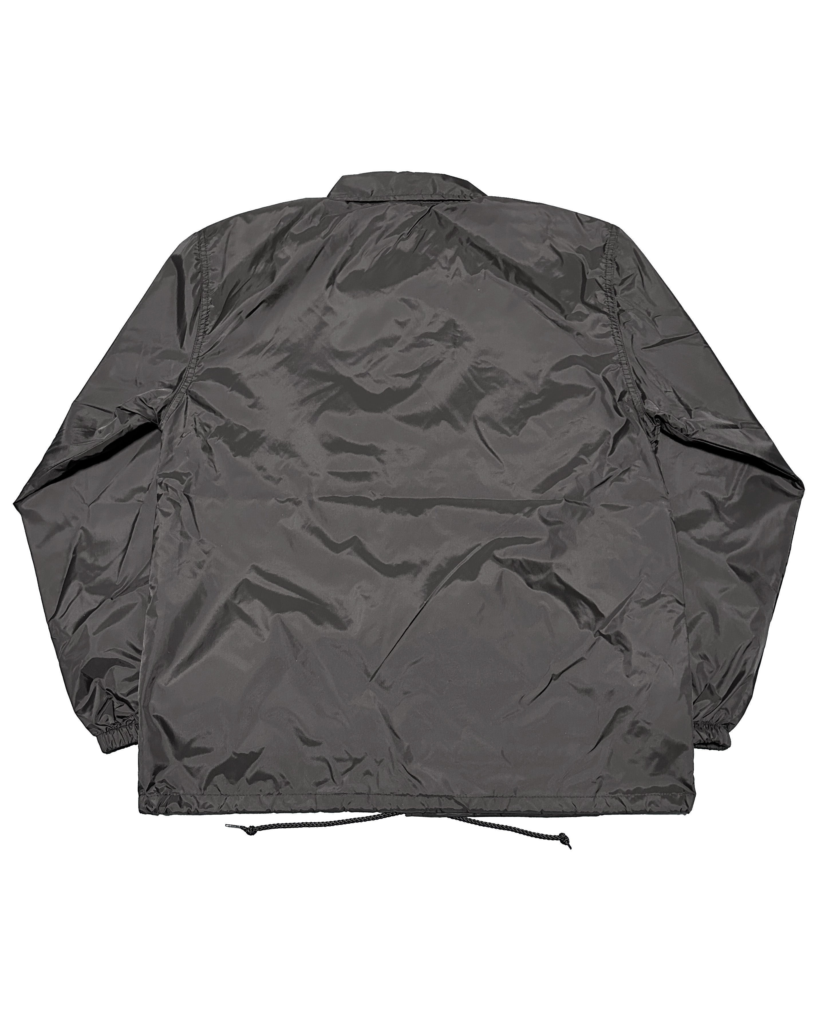 Basic One Point Nylon Coach JKT - Black