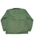 Basic One Point Nylon Coach JKT - Forest Green