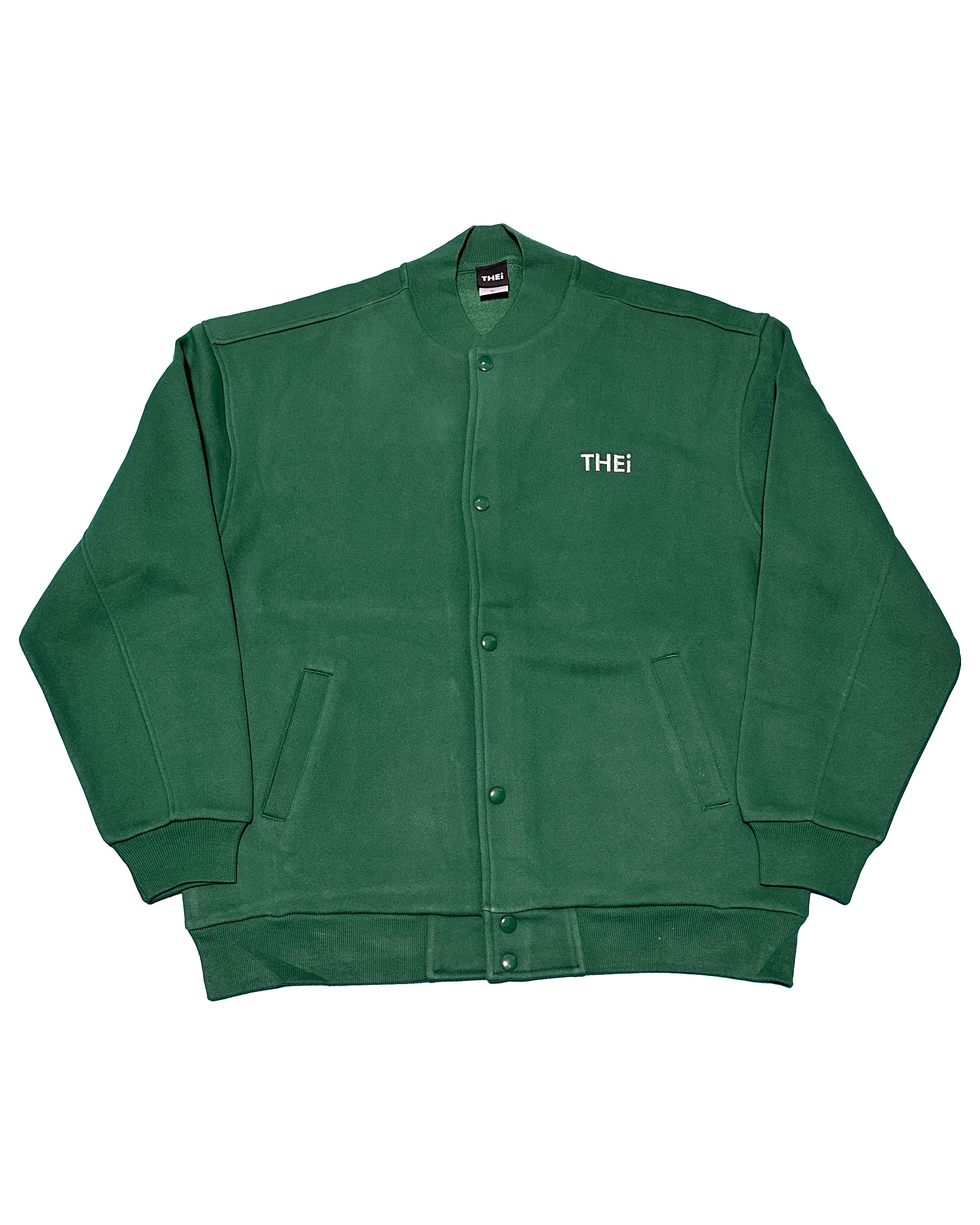 Basic One Point Sweat JKT - Ivy Green