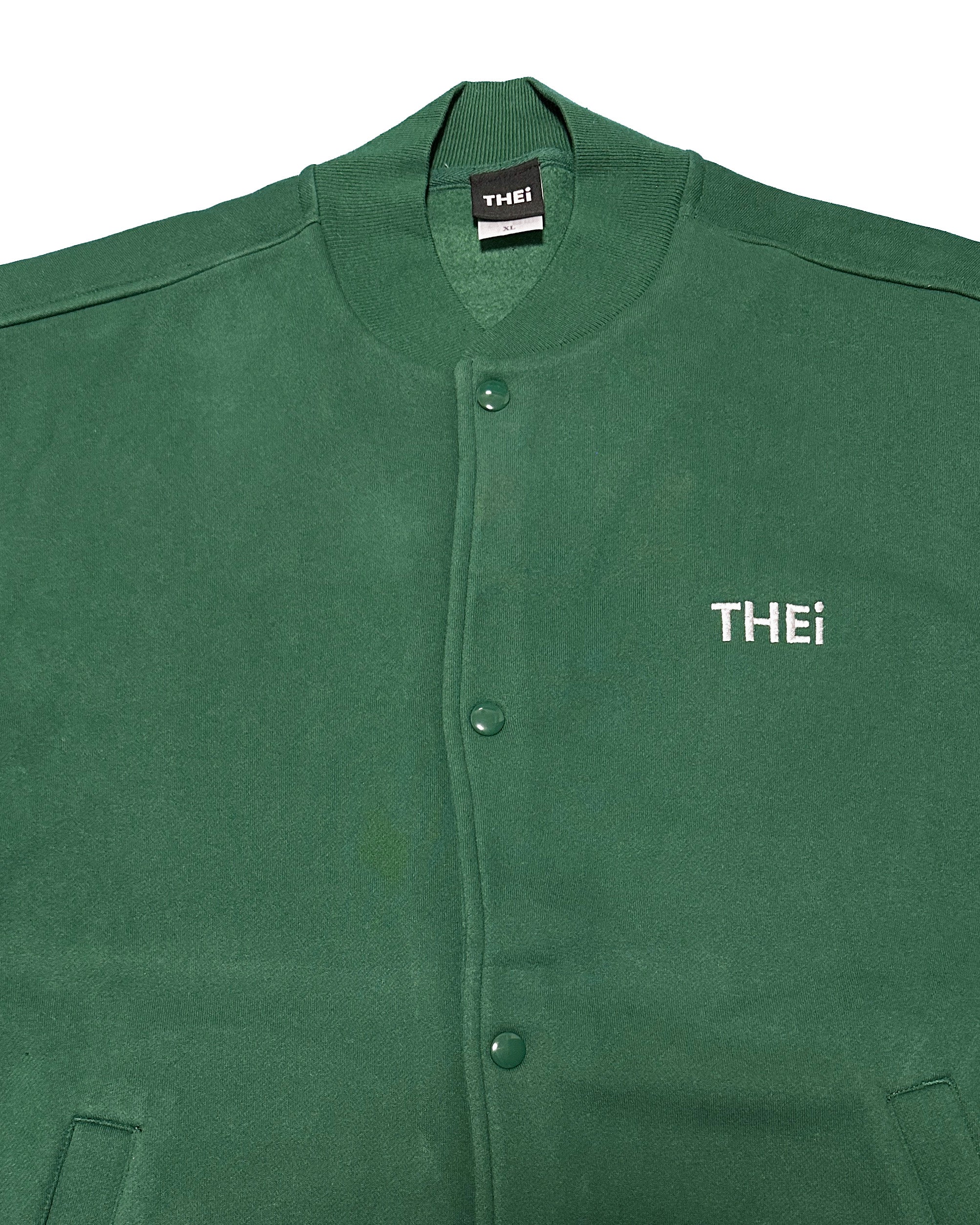 Basic One Point Sweat JKT - Ivy Green