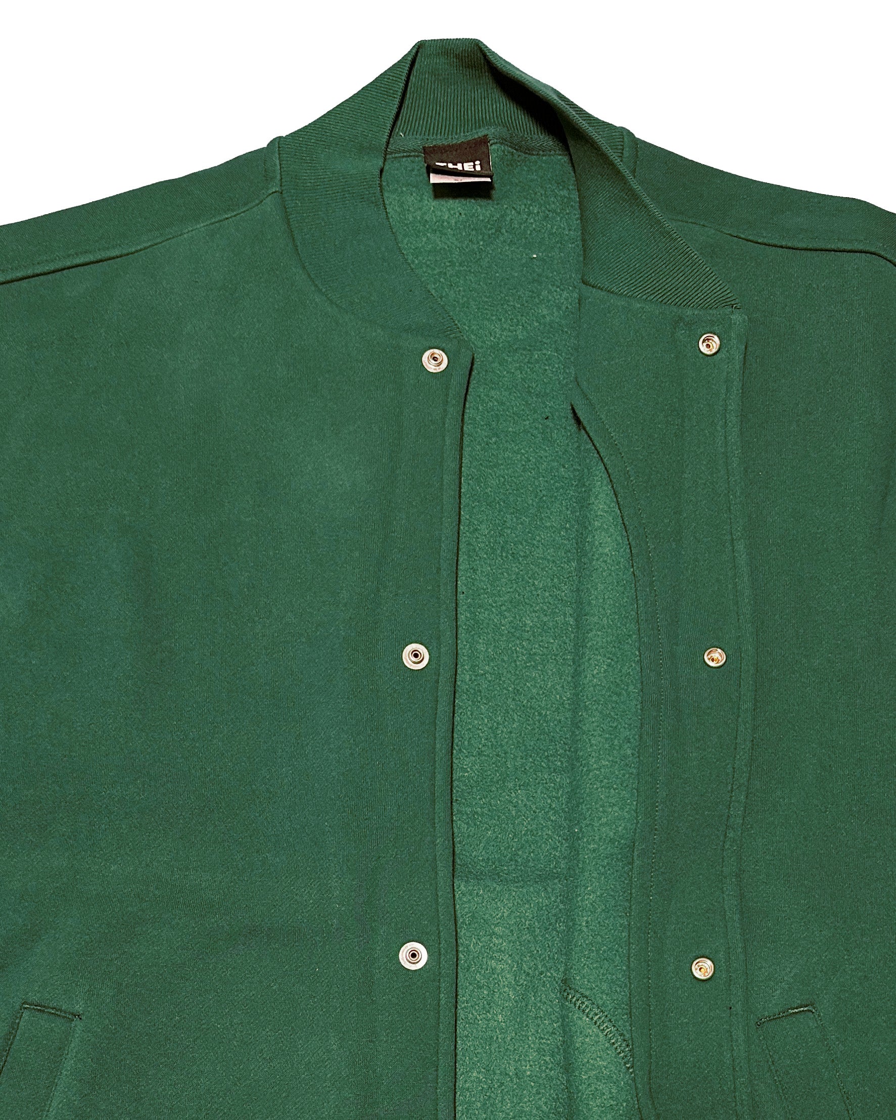 Basic One Point Sweat JKT - Ivy Green