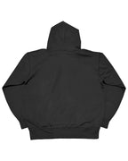 Box One Point HW Sweat Zip Hoodie - Black