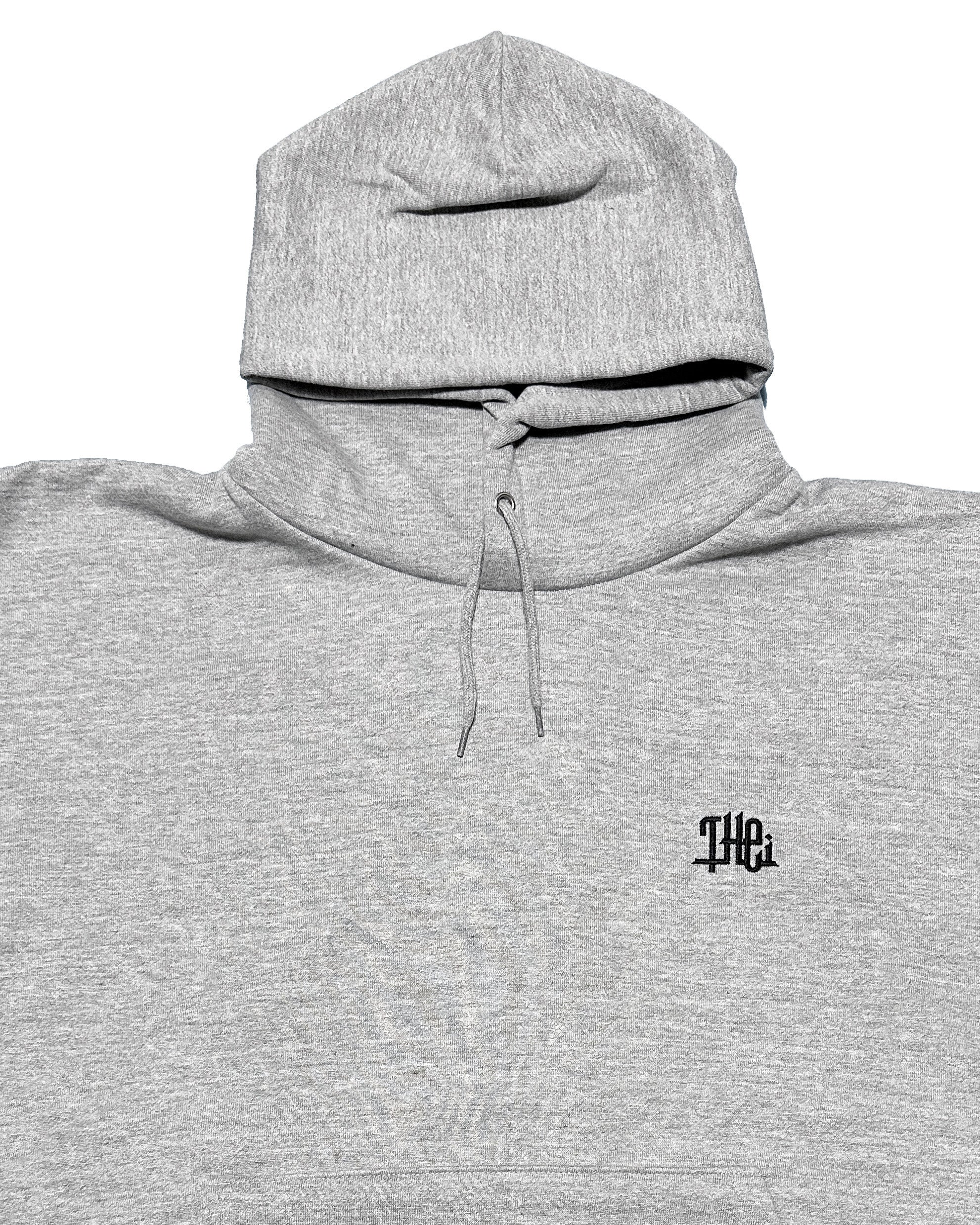 Arabic One Point HW Sweat Hoodie - Gray