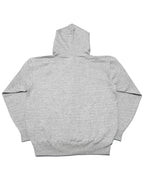 Basic One Point HW Sweat Zip Hoodie - Gray