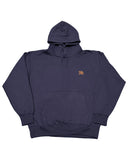 Arabic One Point HW Sweat Hoodie - Navy