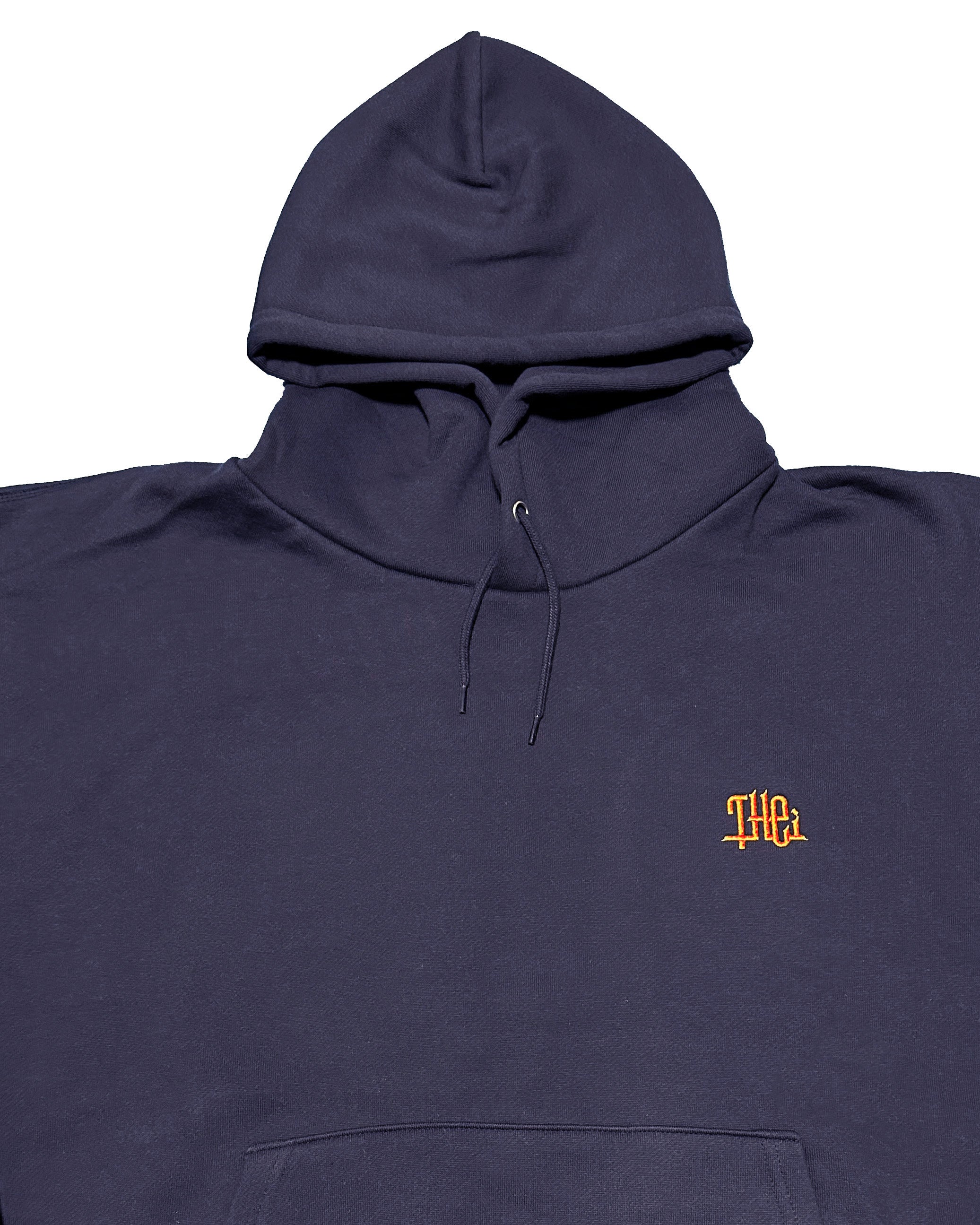 Arabic One Point HW Sweat Hoodie & Pants Setup - Navy
