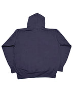 Basic One Point HW Sweat Zip Hoodie - Navy
