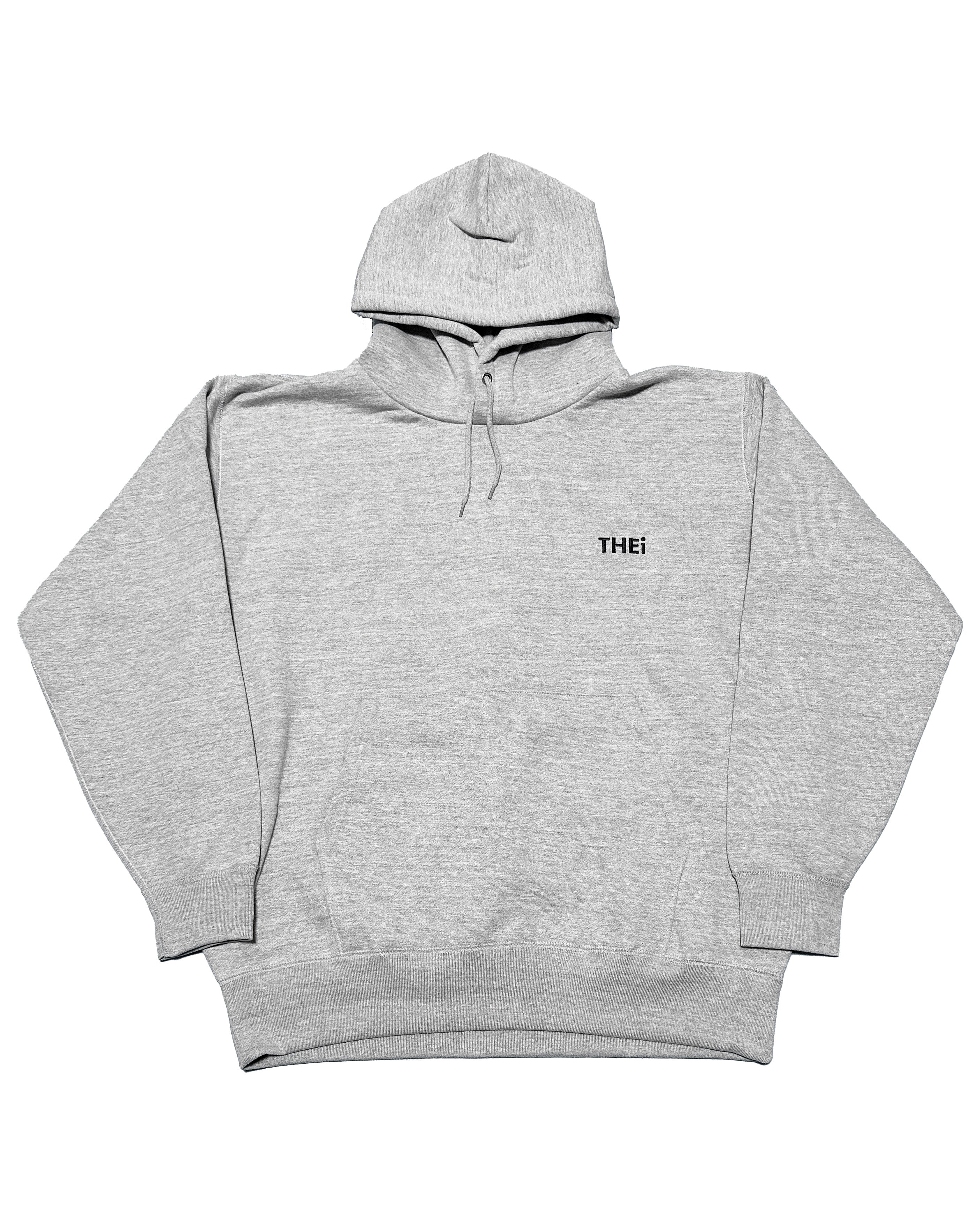 Basic One Point HW Sweat Hoodie - Gray