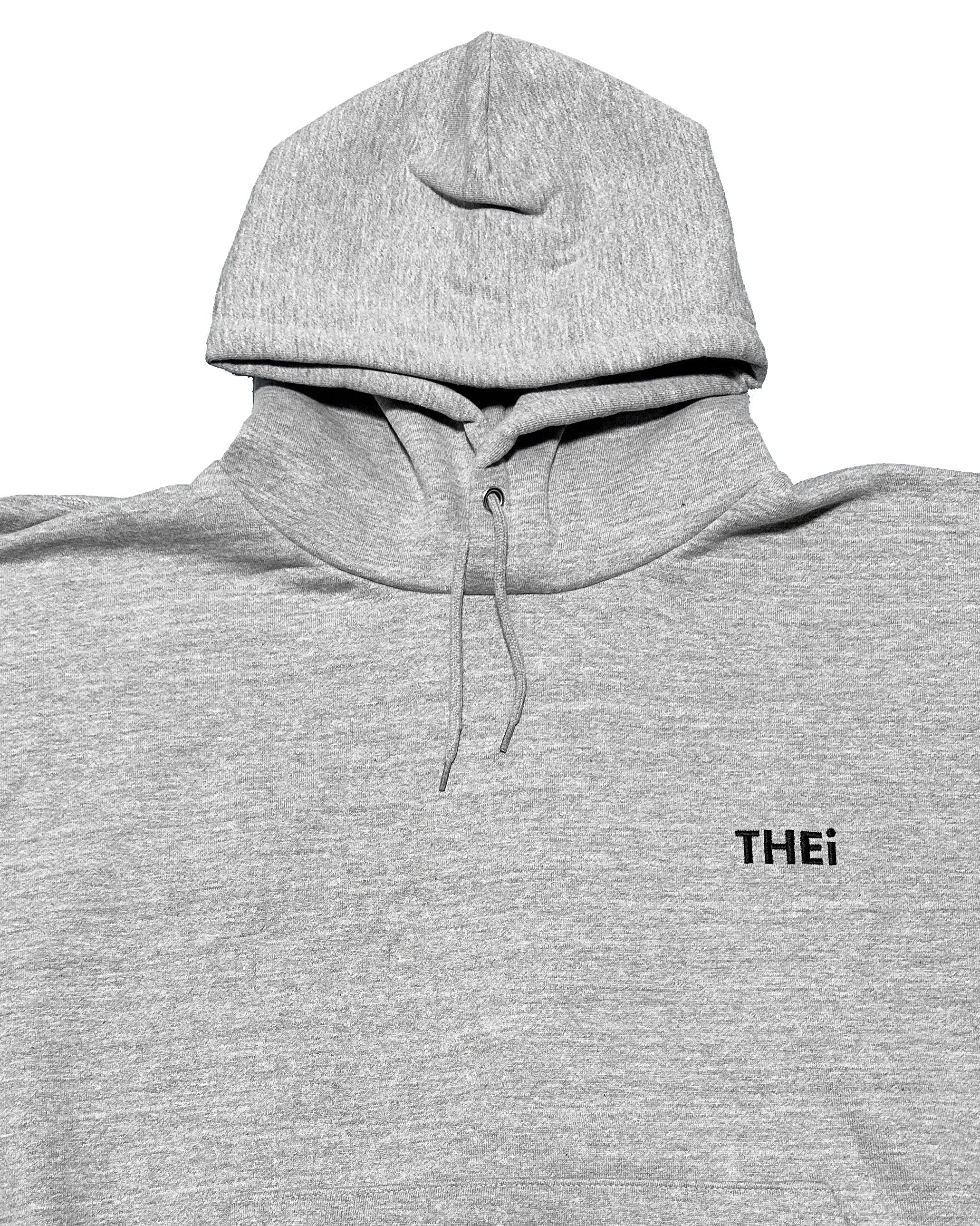 Basic One Point HW Sweat Hoodie - Gray