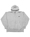 Basic One Point HW Sweat Zip Hoodie - Gray