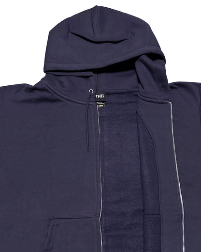 Box One Point Heavy Weight Sweat Zip Hoodie