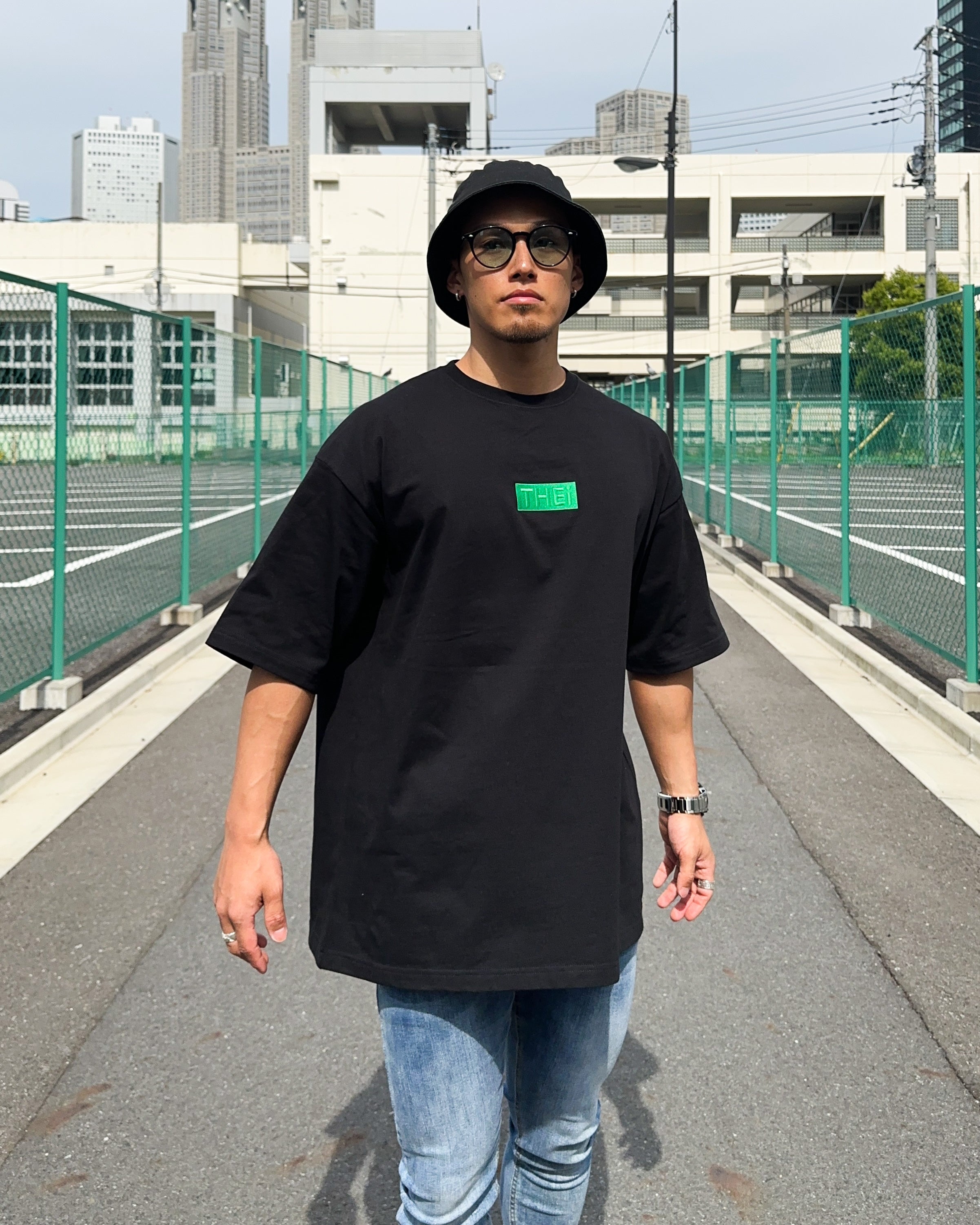 Box-Type2 Big Tee - Black
