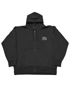 Arabic-Type2 HW Sweat Zip Hoodie & Pants Setup - Black