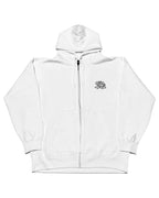 Arabic-Type2 HW Sweat Zip Hoodie - White