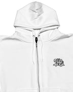 Arabic-Type2 HW Sweat Zip Hoodie & Pants Setup - White