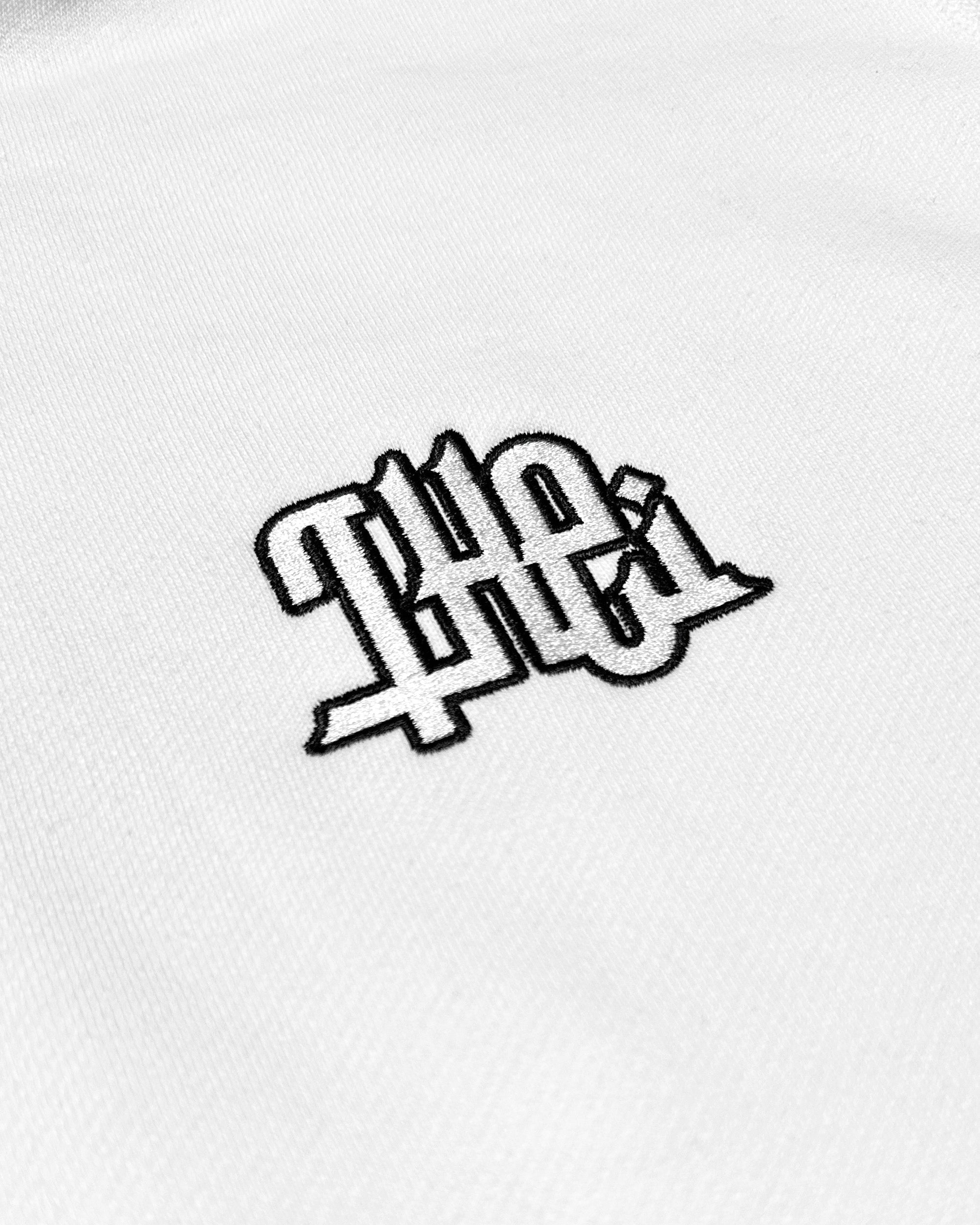 Arabic-Type2 HW Sweat Zip Hoodie & Pants Setup - White
