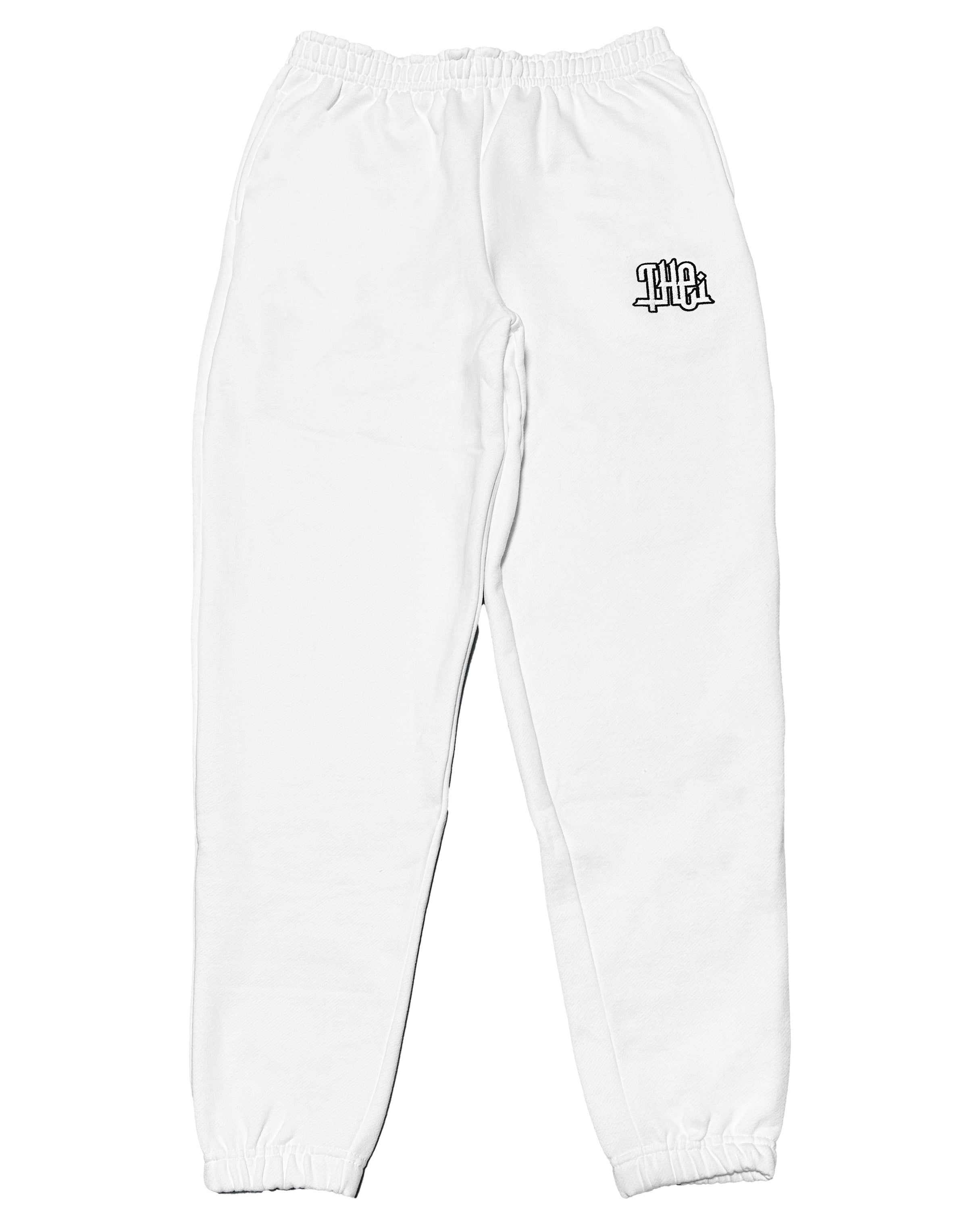 Arabic-Type2 HW Sweat Pants - White