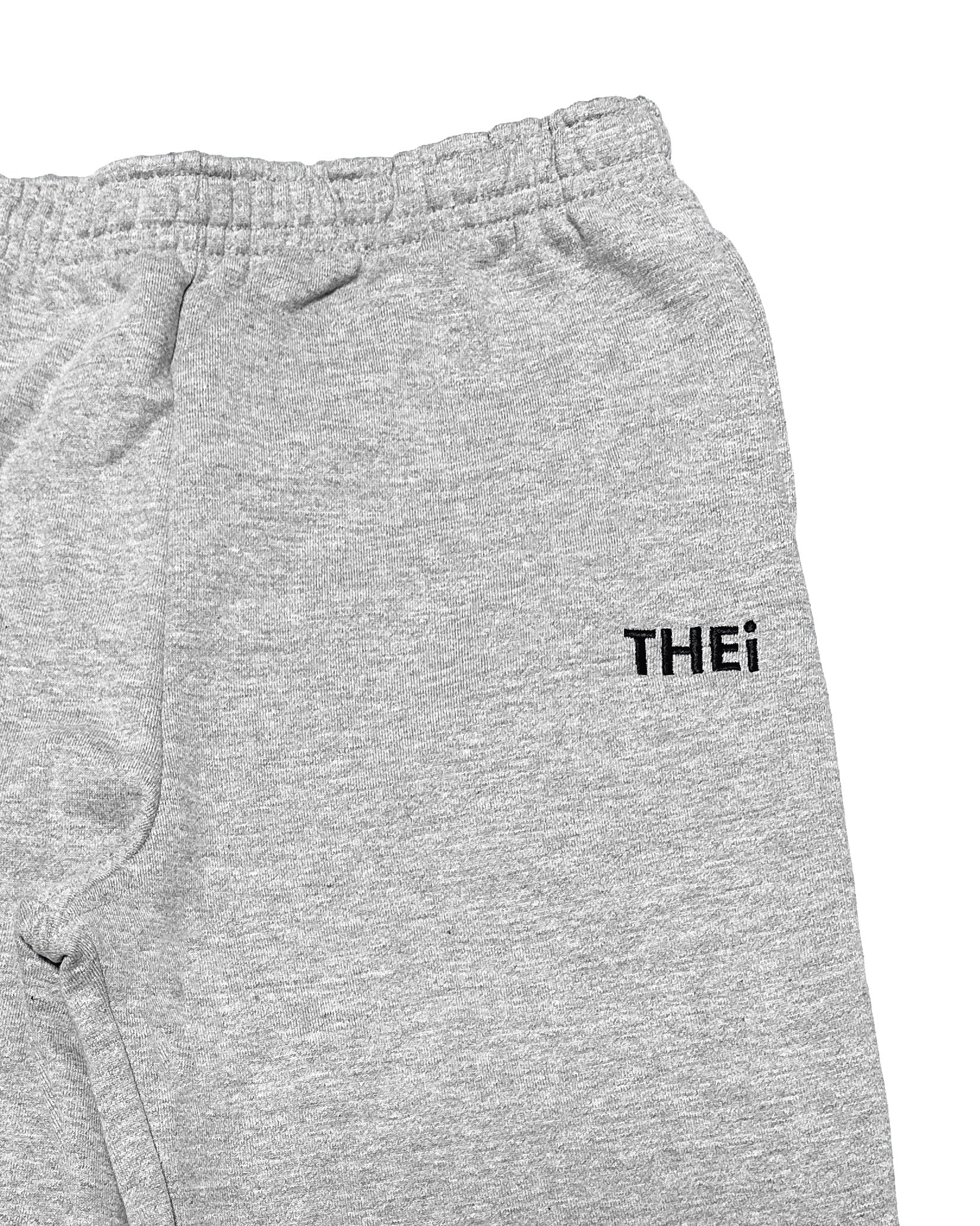 Basic One Point HW Sweat Zip Hoodie & Pants Setup - Gray