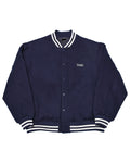Basic One Point Melton Stadium JKT - Navy