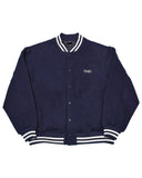 Basic One Point Melton Stadium JKT - Navy