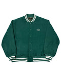 Basic One Point Melton Stadium JKT - Billiard Green