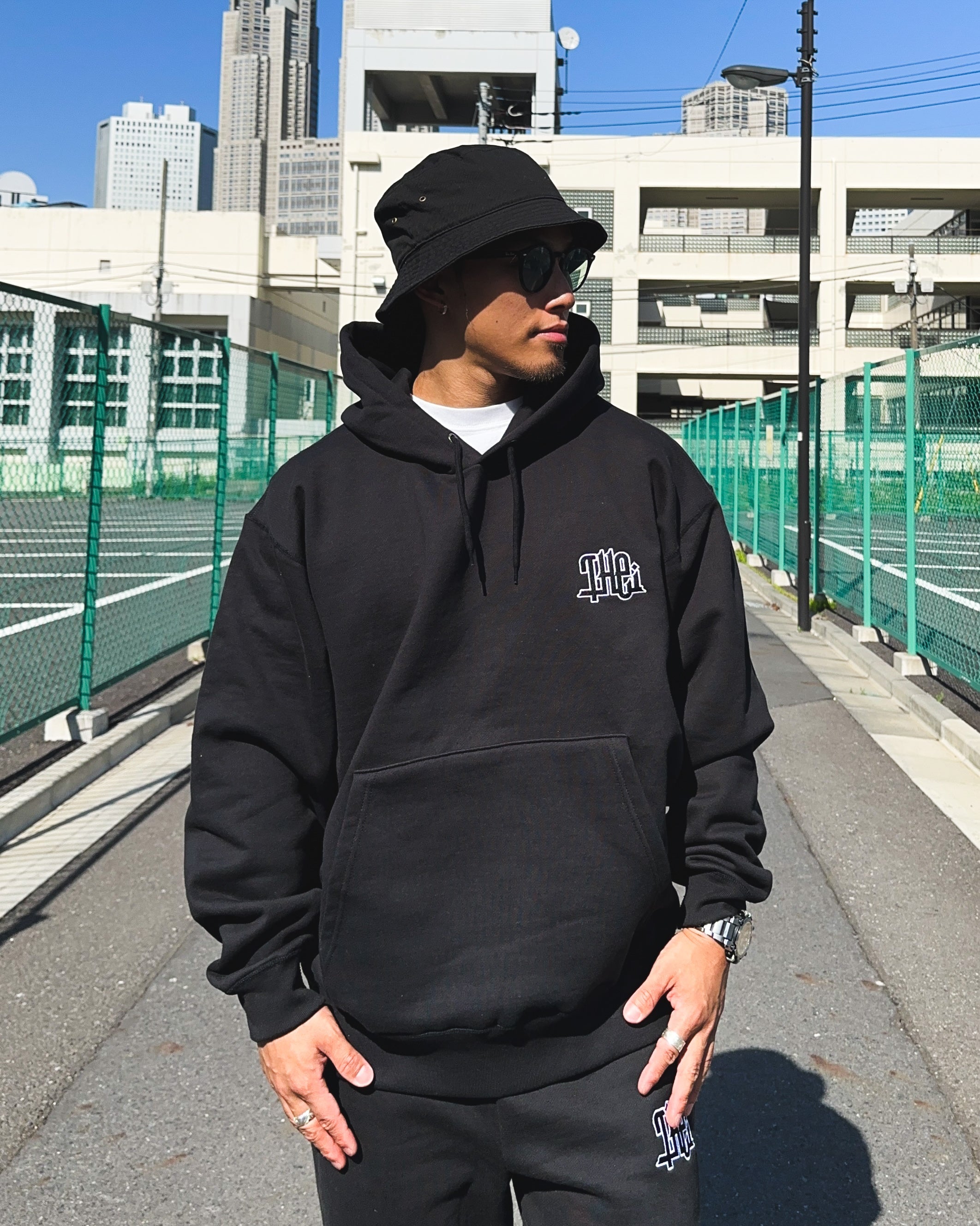 Arabic-Type2 HW Sweat Hoodie - Black