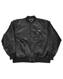 Basic One Point Nylon Stadium JKT - Black
