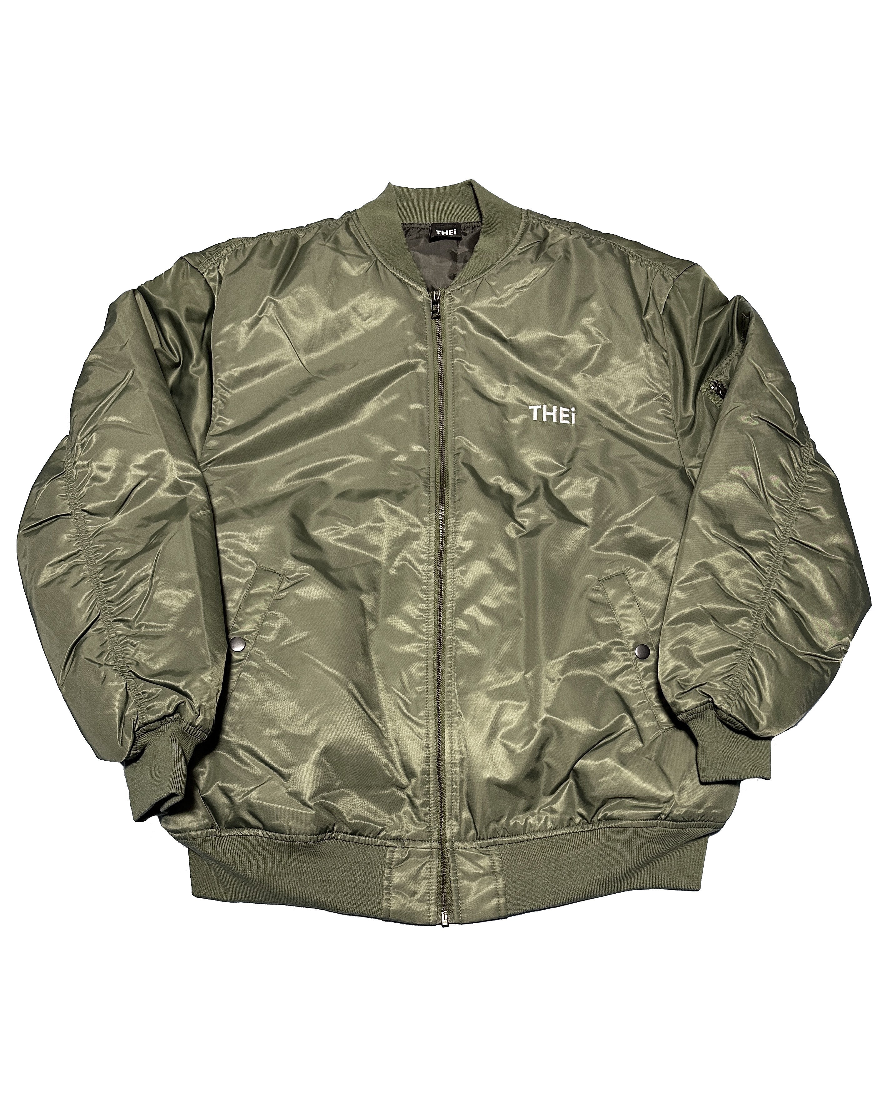 Basic One Point MA-1 JKT - Military Green