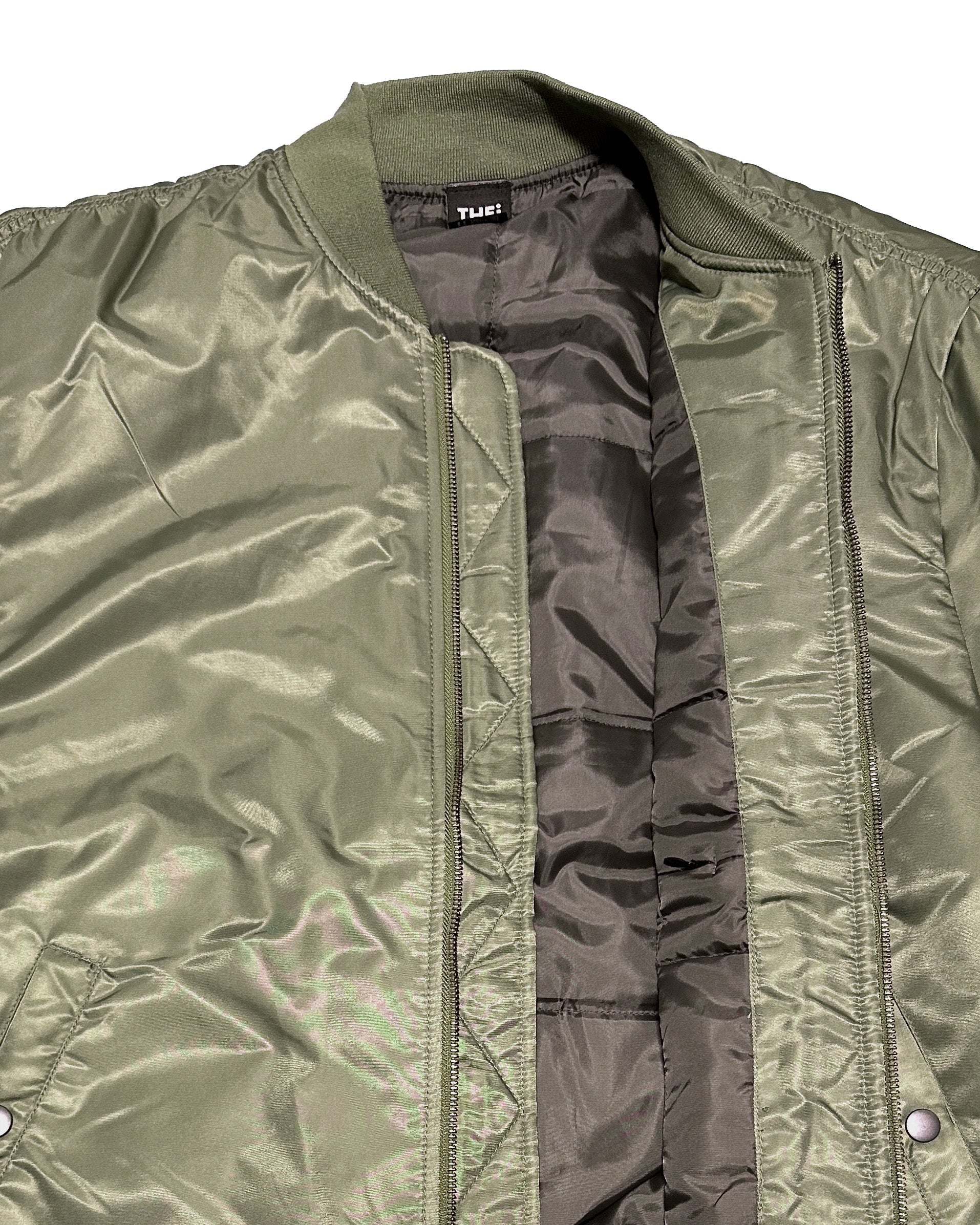Basic One Point MA-1 JKT - Military Green