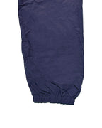 Basic One Point Nylon Track Pants - Navy