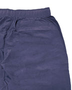 Basic One Point Nylon Track Pants - Navy