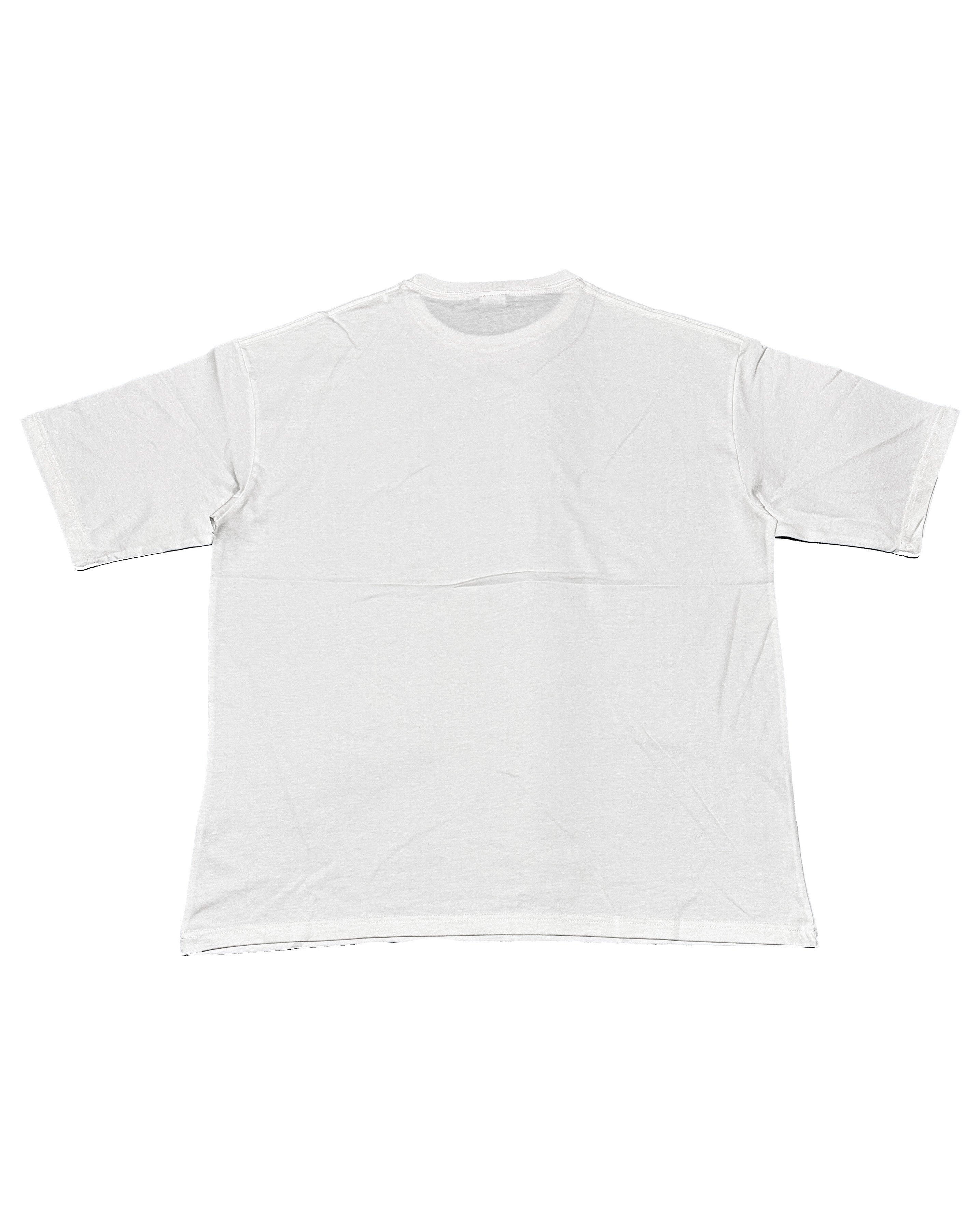 Basic One Point Big Tee - White