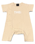 Basic Baby Coverall - Beige