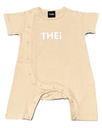 Basic Baby Coverall - Beige