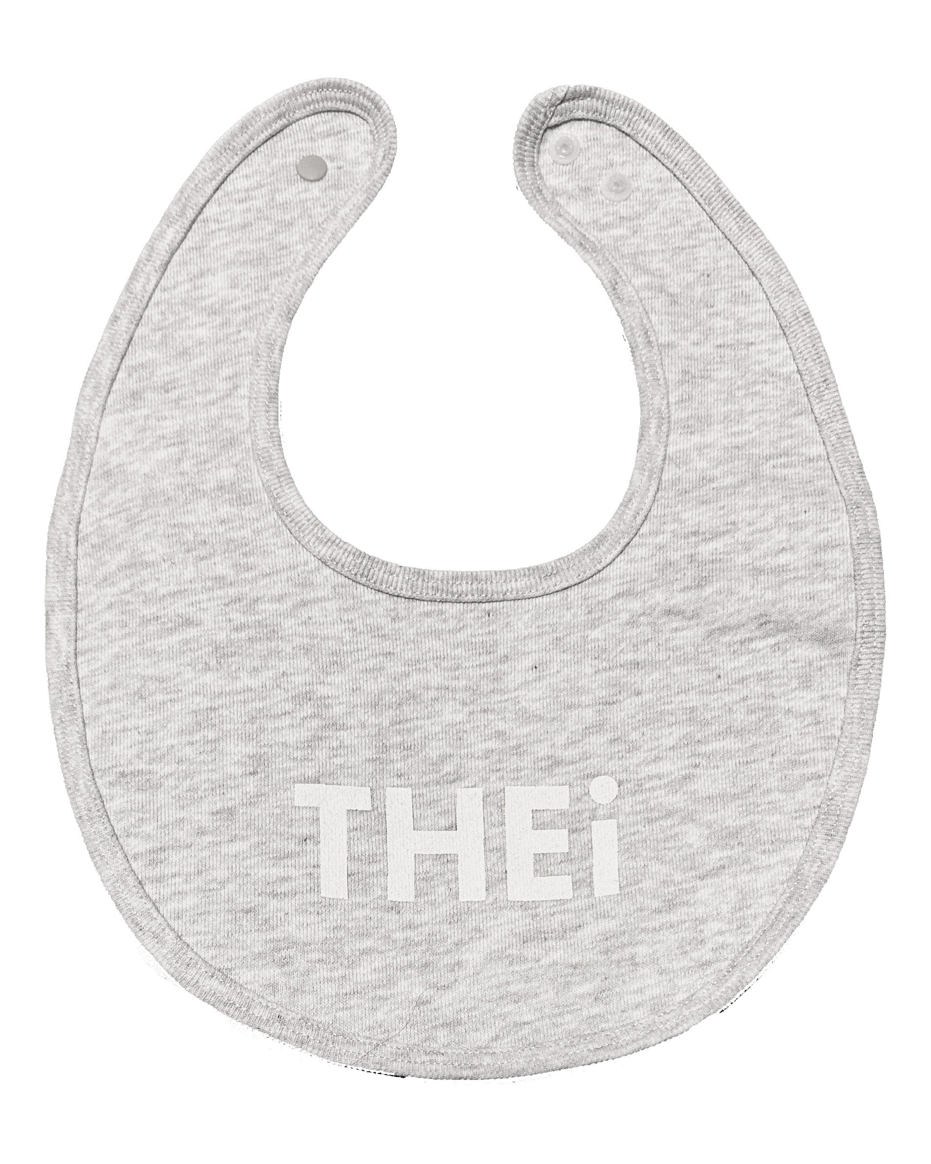 Basic Baby Bib - Gray