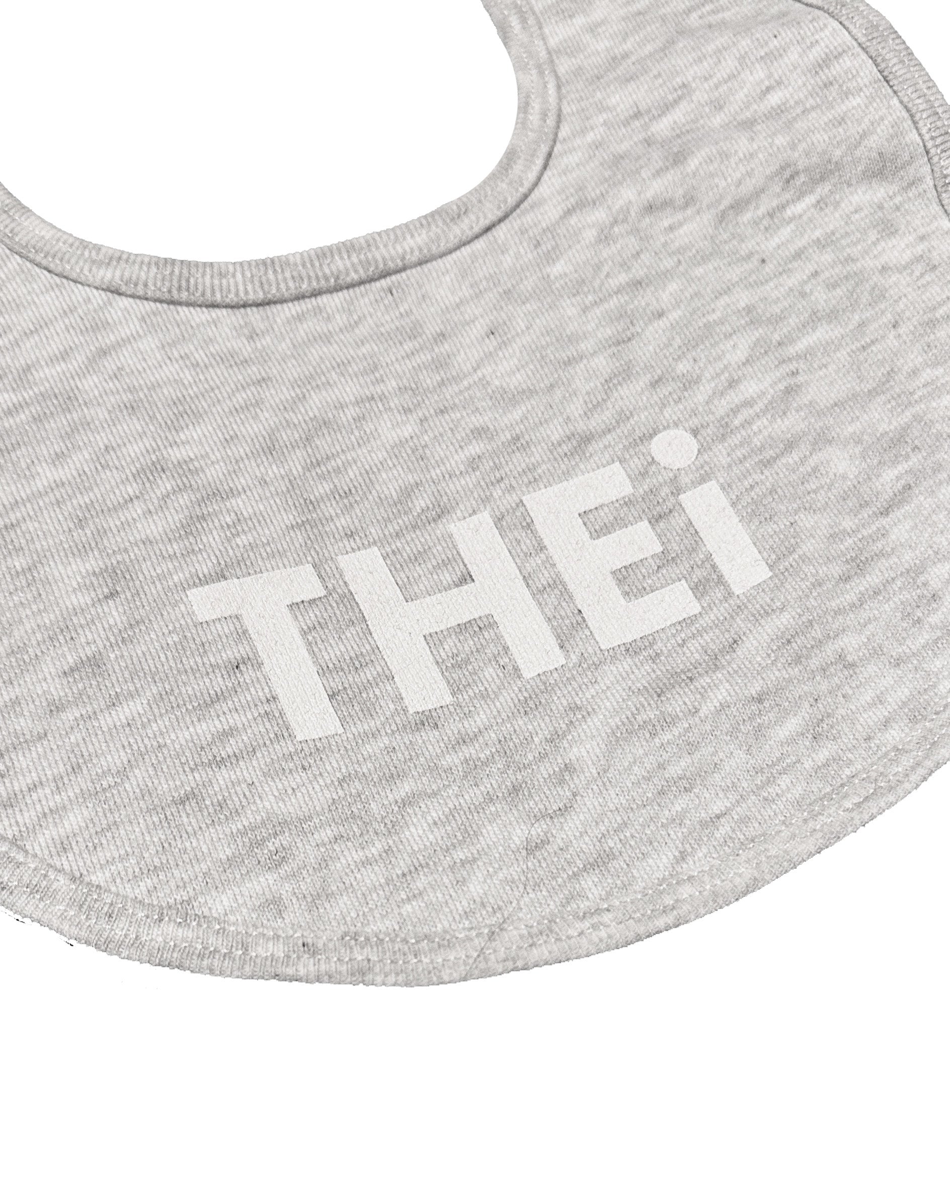 Basic Baby Bib - Gray