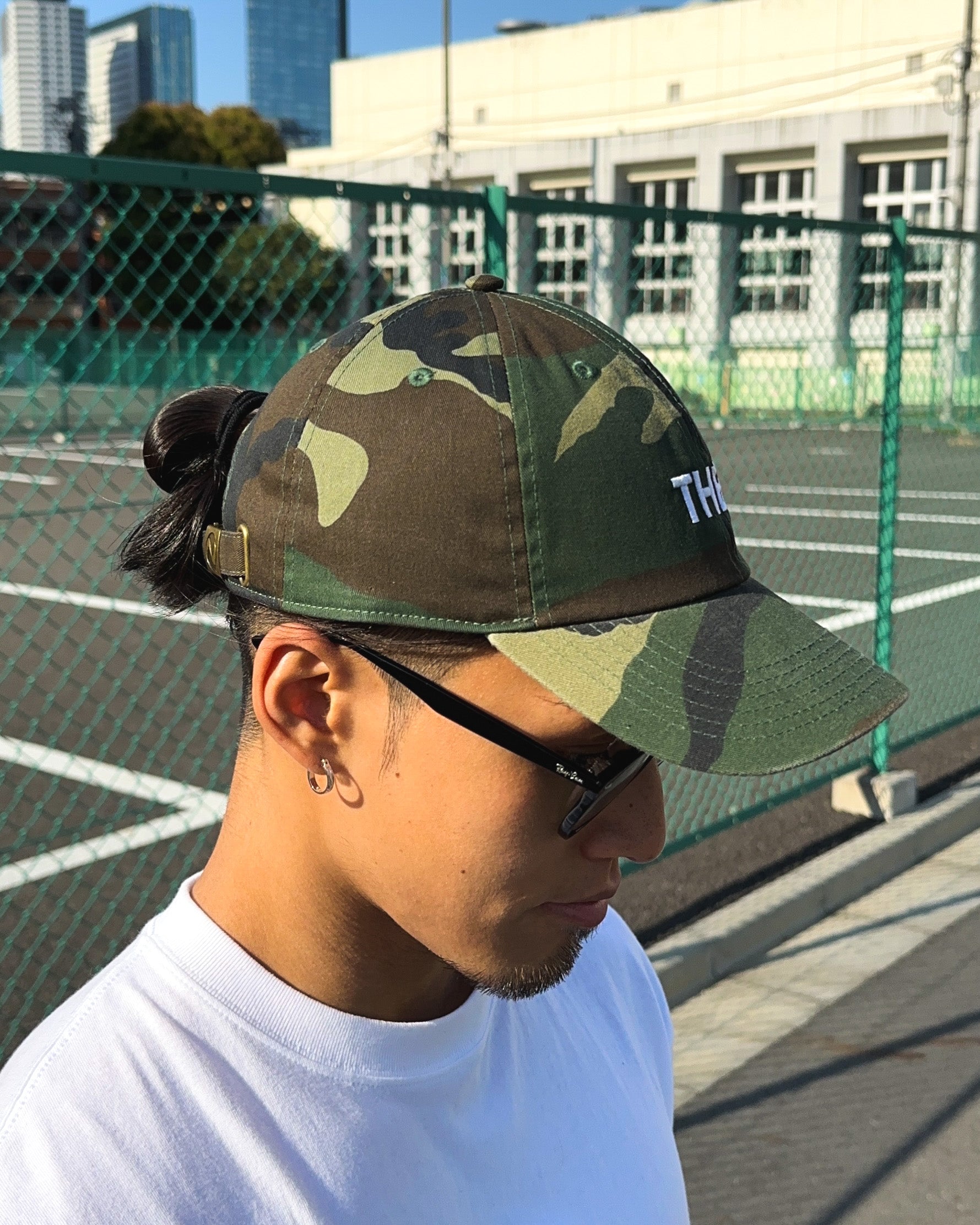 Basic One Point Low Cap - Camouflage