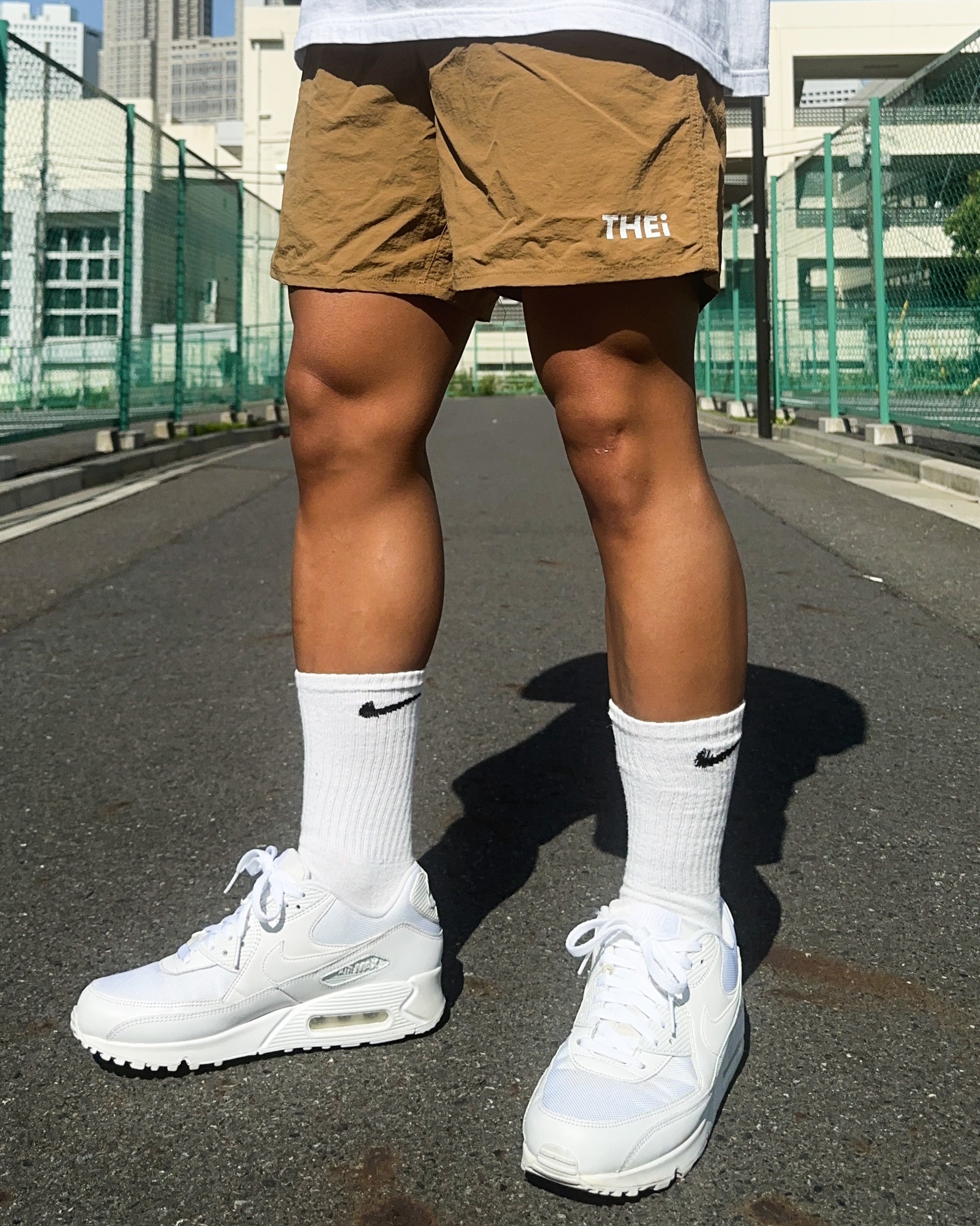 Basic One Point Versatile Shorts - Coyote Brown