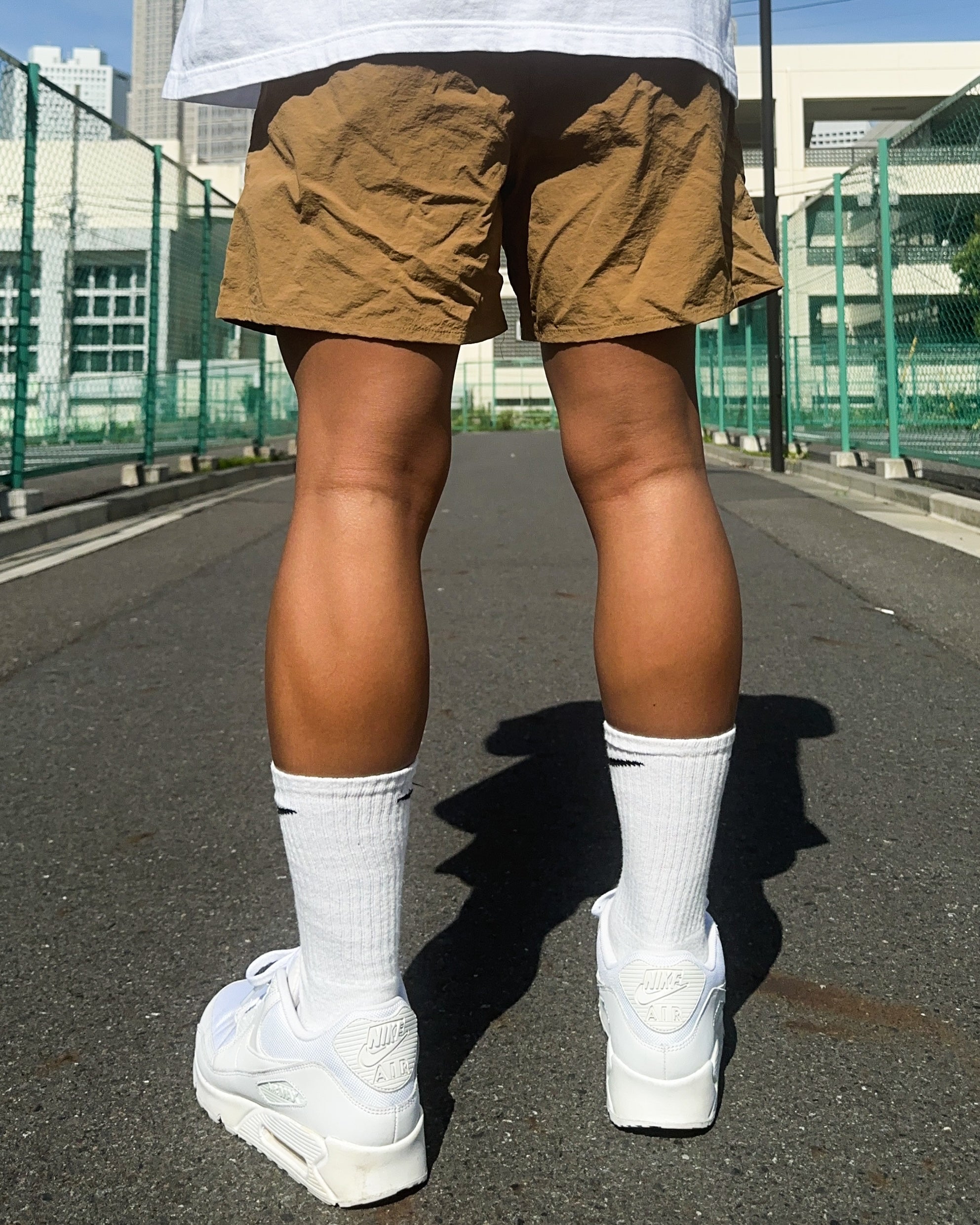 Basic One Point Versatile Shorts - Coyote Brown