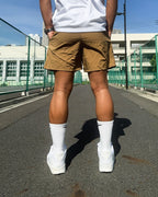 Basic One Point Versatile Shorts - Coyote Brown