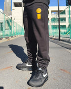 Smiley HW Sweat Pants - Black