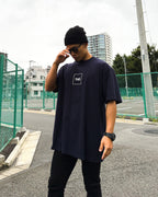 Frame Tee - Navy