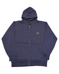 Arabic One Point HW Sweat Zip Hoodie - Navy