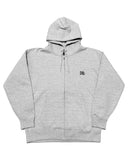 Arabic One Point HW Sweat Zip Hoodie - Gray