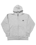 Arabic One Point HW Sweat Zip Hoodie & Pants Setup - Gray