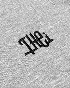 Arabic One Point HW Sweat Zip Hoodie - Gray