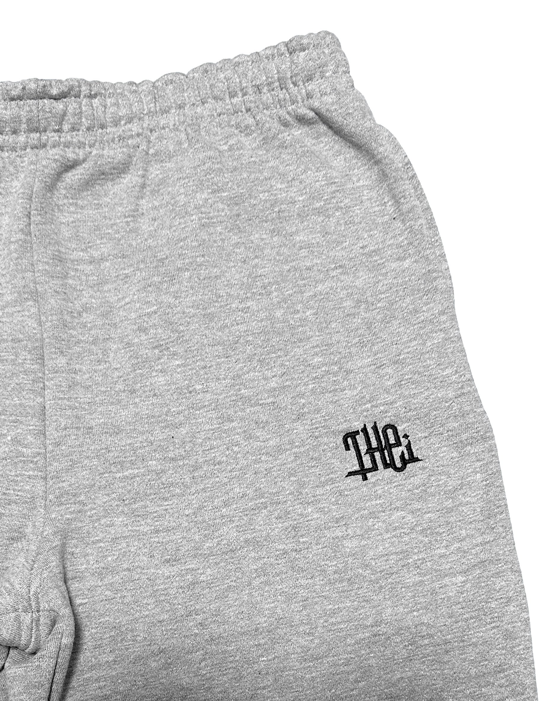 Arabic One Point HW Sweat Hoodie & Pants Setup - Gray