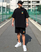 Pineapple HW Tee & Shorts Setup - Black