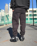 Smiley HW Sweat Pants - Black